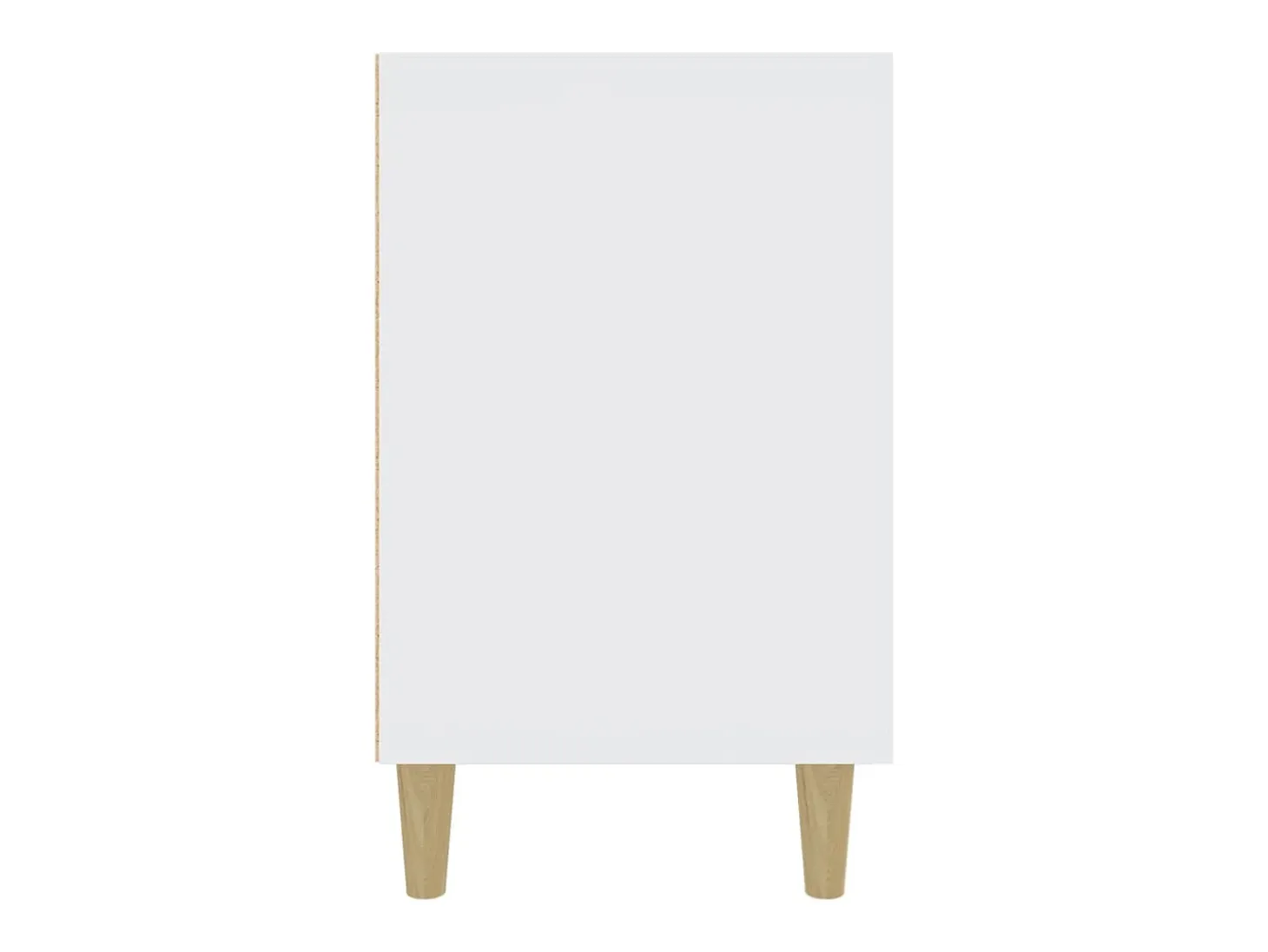 Aparador de madera de ingeniería blanco 100x36x60 cm ES19095