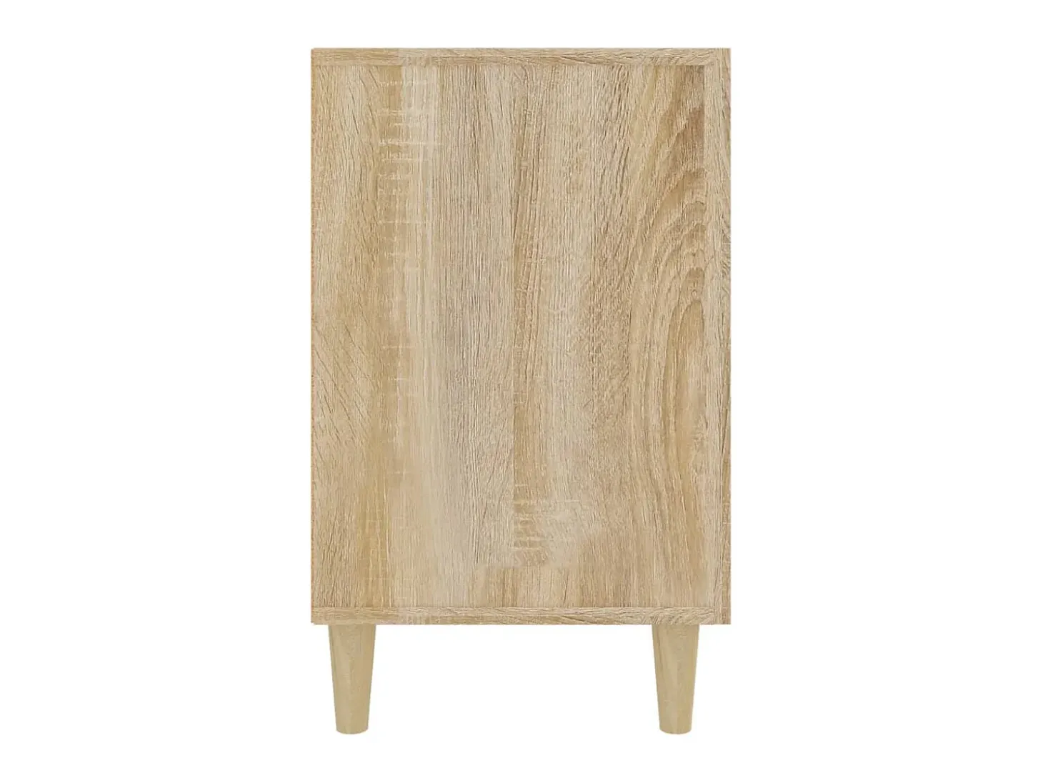 Aparador de madera de ingeniería roble Sonoma 100x36x60 cm ES81846