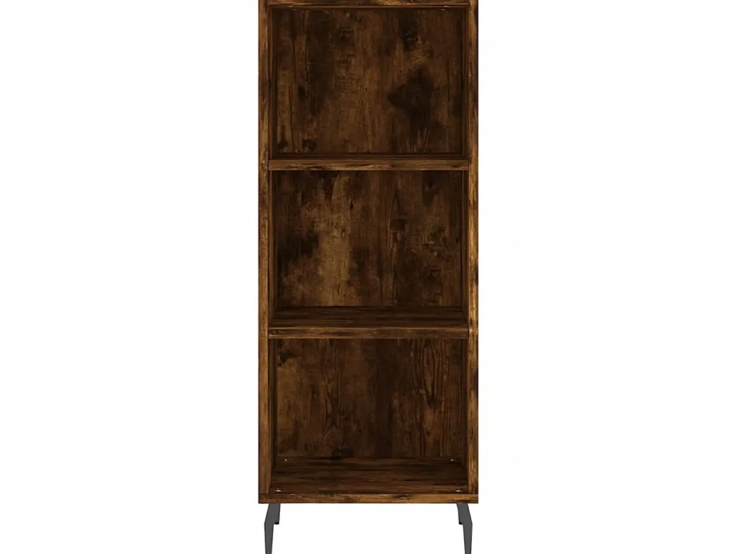 Aparador de madera de ingeniería roble ahumado 34,5x32,5x90 cm ES94050