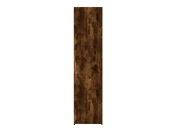 Aparador de madera de ingeniería roble ahumado 45x42,5x185 cm