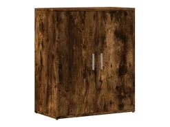 Aparador de madera de ingeniería roble ahumado 60x31x70 cm ES351699