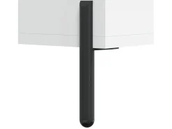 Aparador de madera de ingeniería blanco 69,5x34x90 cm