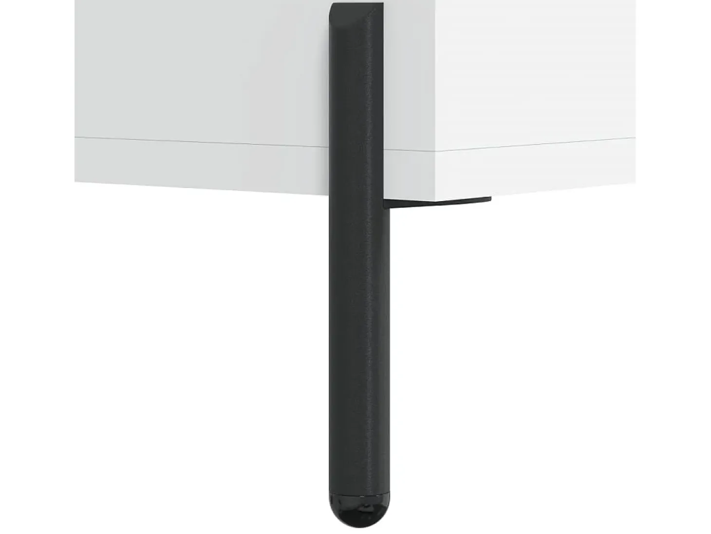 Aparador de madera de ingeniería blanco 69,5x34x90 cm