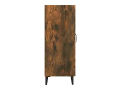 Aparador de madera de ingeniería roble ahumado 69,5x34x90 cm