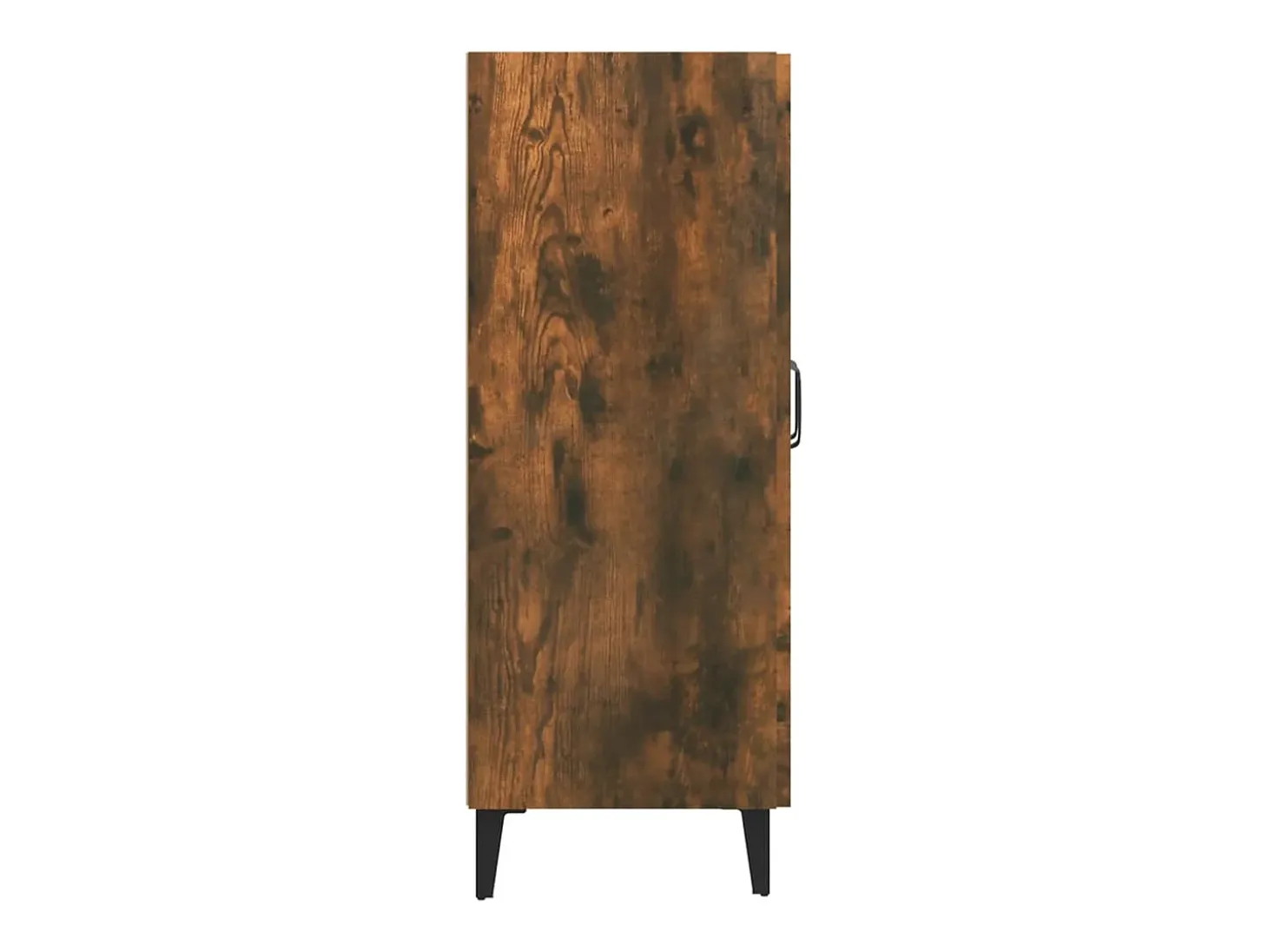 Aparador de madera de ingeniería roble ahumado 69,5x34x90 cm