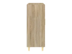 Aparador de madera de ingeniería roble Sonoma 69,5x34x90 cm