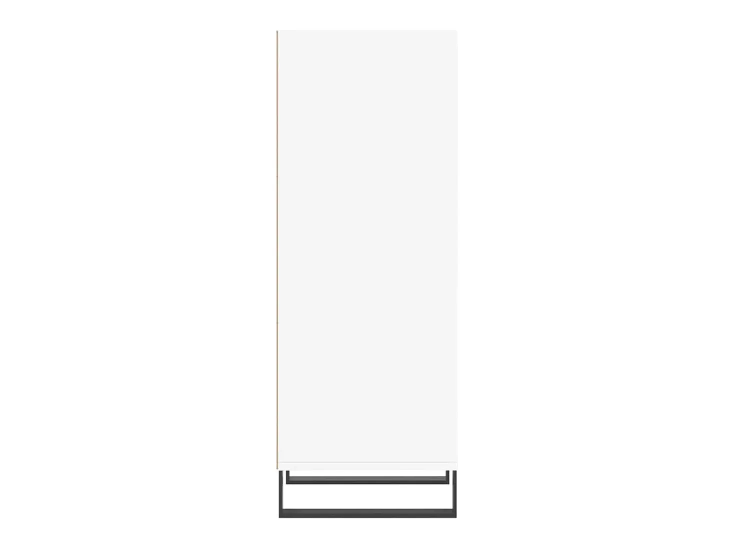 Aparador de madera de ingeniería blanco 34,5x32,5x90 cm ES29445