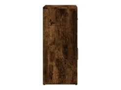Aparador de madera de ingeniería roble ahumado 60x31x70 cm
