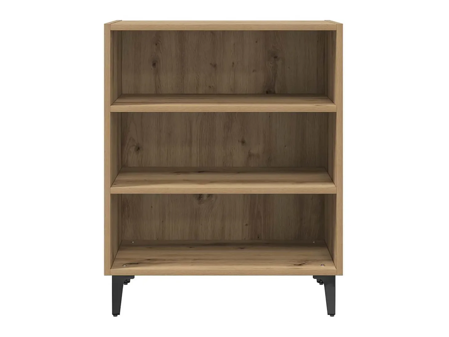Aparador de madera de ingeniería roble artisan 57x35x70 cm