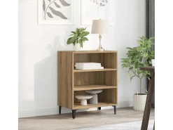 Aparador de madera de ingeniería roble artisan 57x35x70 cm