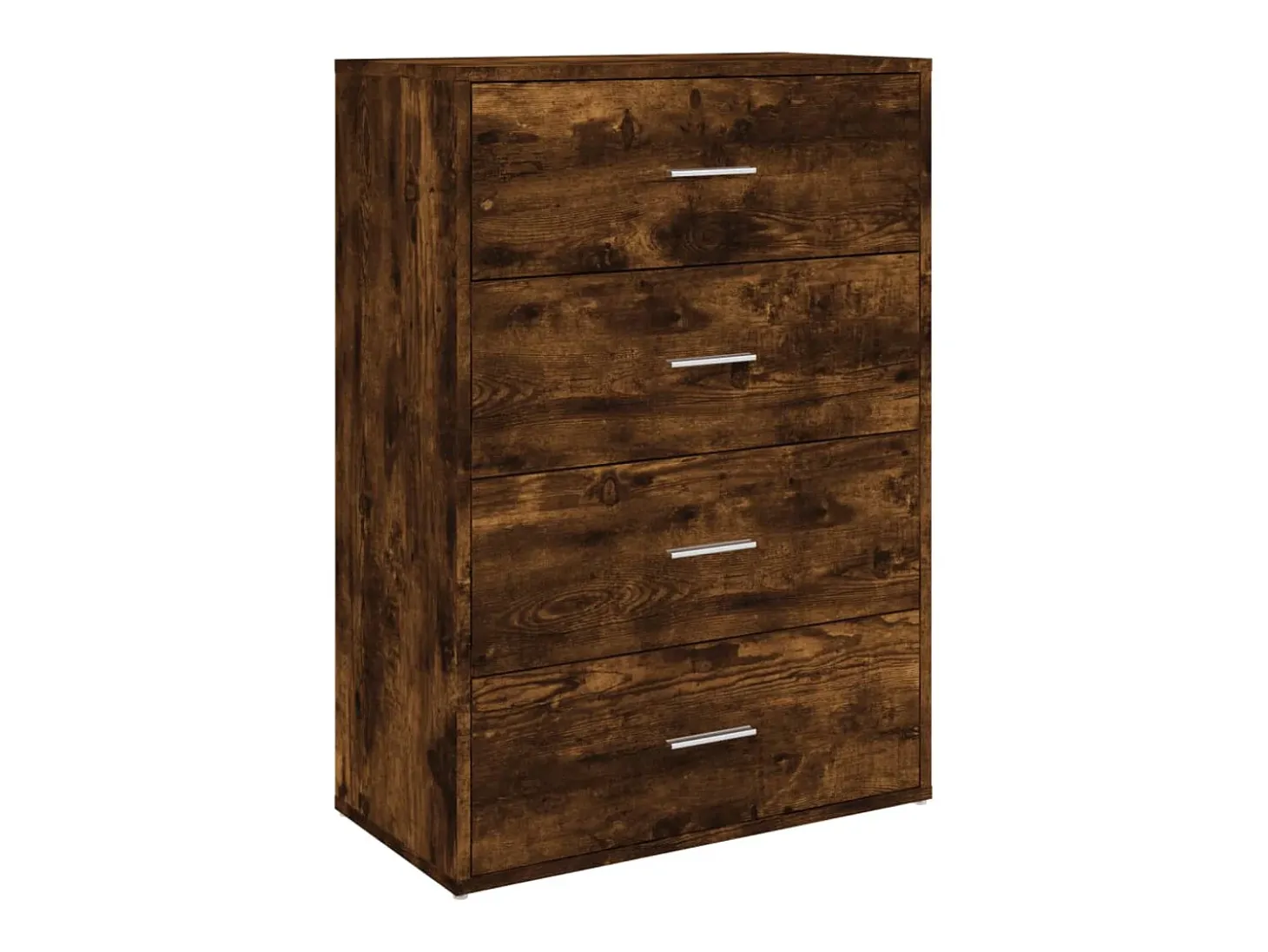 Aparador de madera de ingeniería roble ahumado 60x31x84 cm ES902542