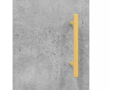 Aparador de madera de ingeniería gris hormigón 69,5x34x90 cm