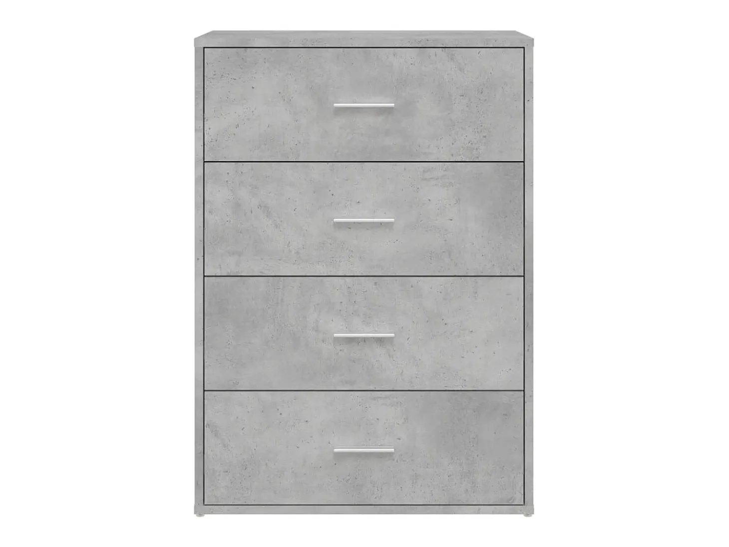 Aparador de madera de ingeniería gris hormigón 60x31x84 cm ES240088