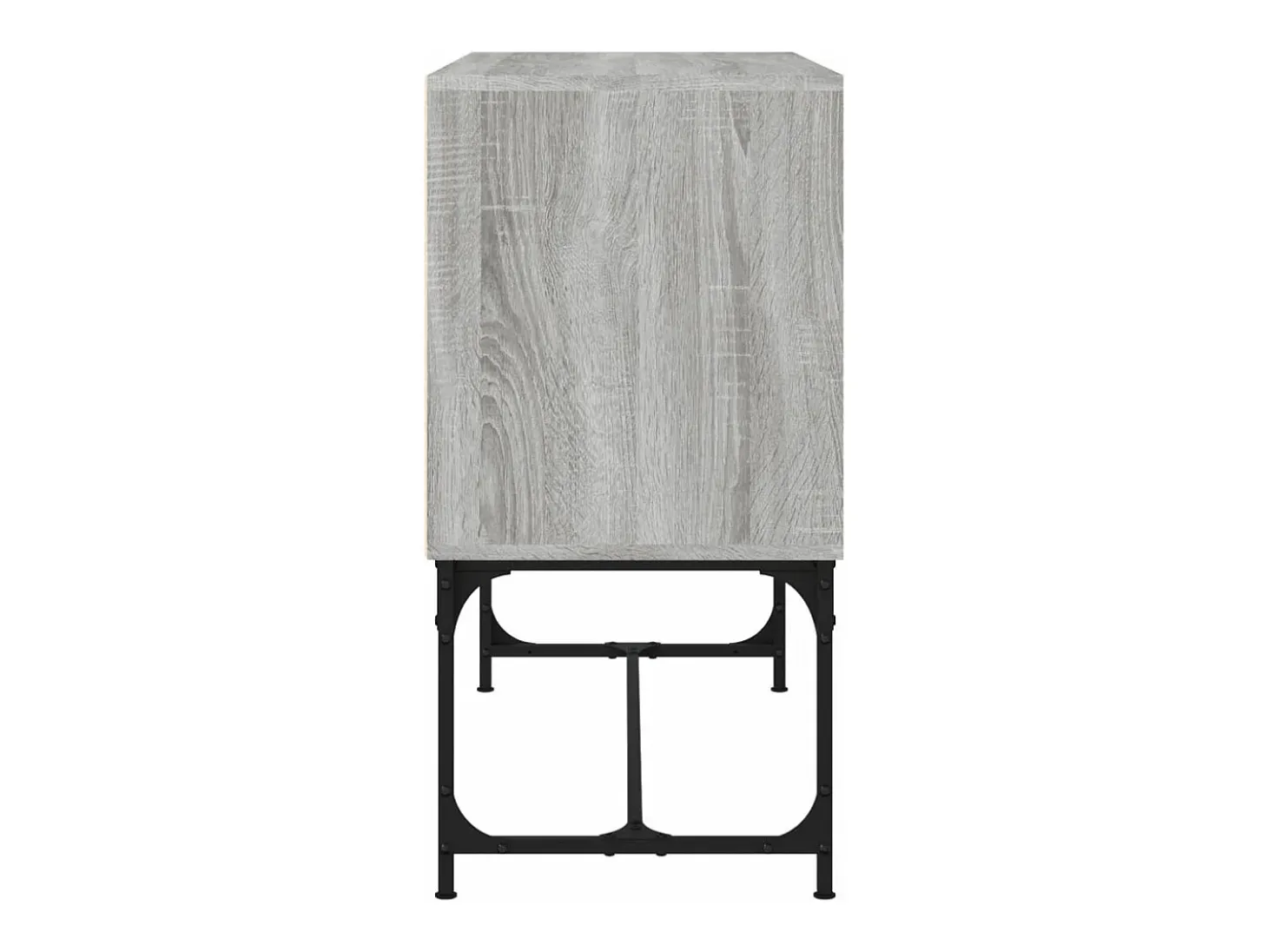 Aparador de madera de ingeniería gris Sonoma 100x40x79,5 cm
