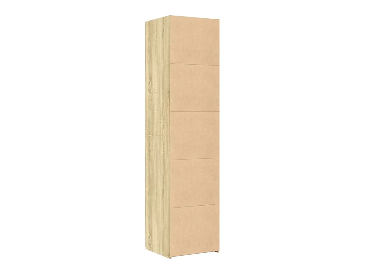 Aparador de madera de ingeniería roble Sonoma 45x42,5x185 cm