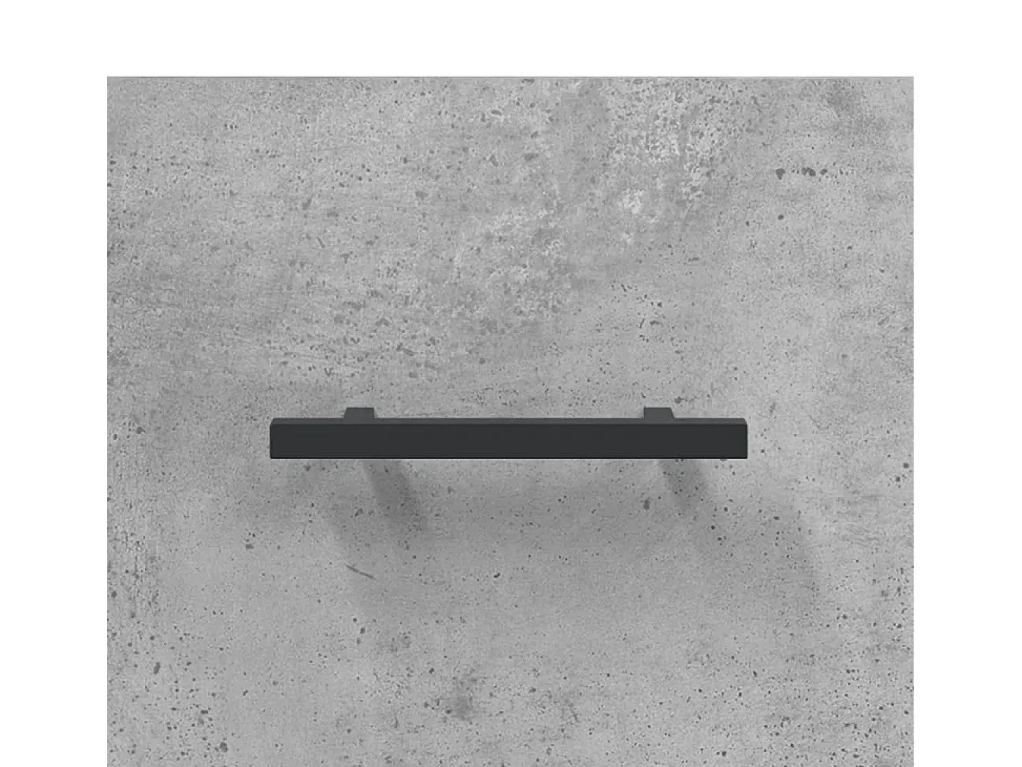 Aparador de madera de ingeniería gris hormigón 69,5x34x90 cm