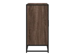 Aparador de madera de ingeniería marrón roble 92x35x76 cm