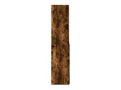 Aparador de madera de ingeniería roble ahumado 80x42,5x185 cm