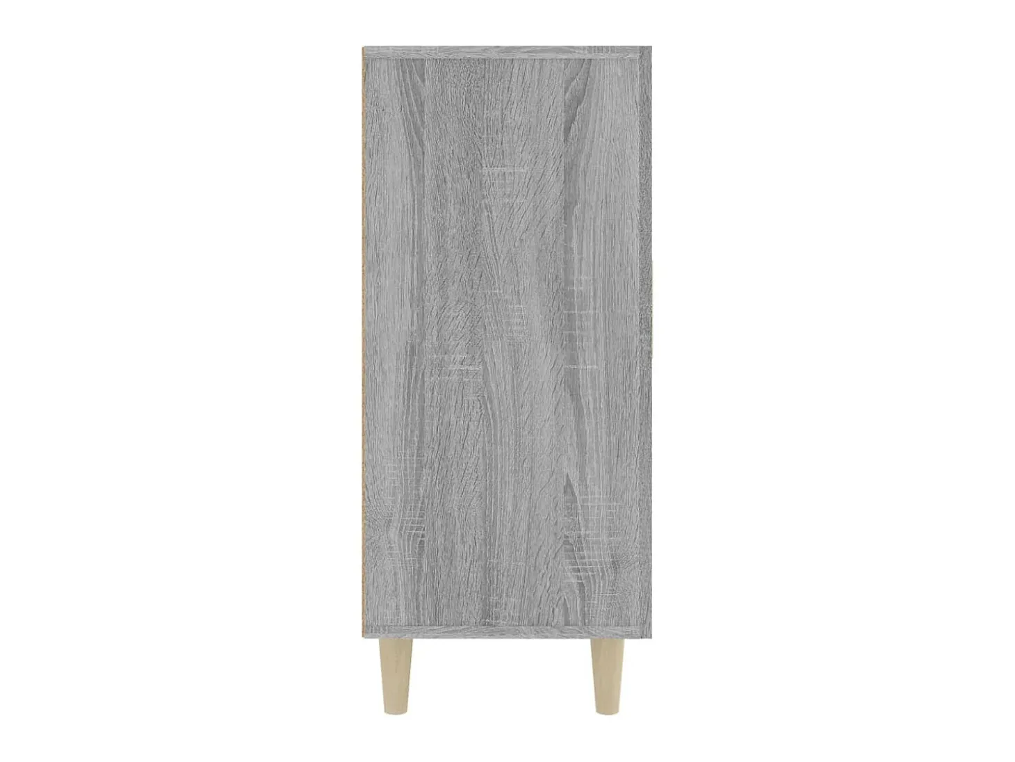 Aparador de madera de ingeniería gris Sonoma 90x34x80 cm ES31641