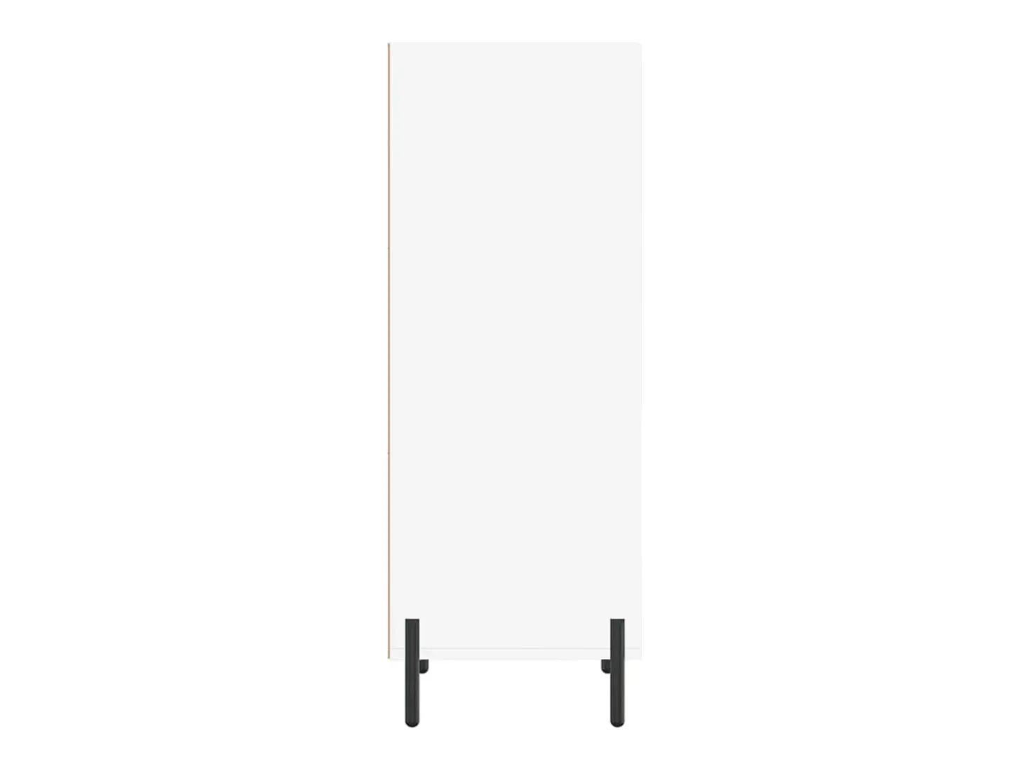 Aparador de madera de ingeniería blanco 34,5x32,5x90 cm ES62525
