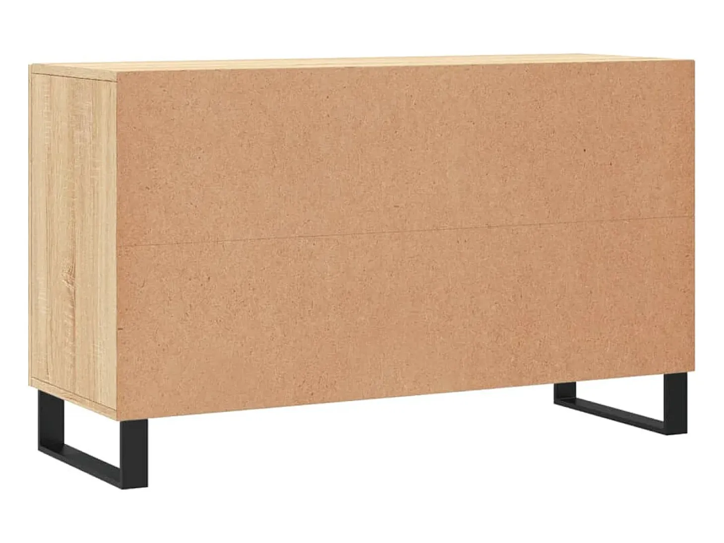 Aparador de madera de ingeniería roble Sonoma 100x36x60 cm