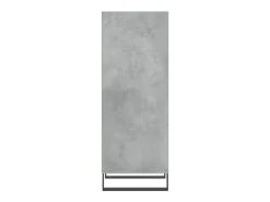 Aparador de madera de ingeniería gris hormigón 34,5x32,5x90 cm ES29990