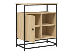 Aparador de madera de ingeniería roble Sonoma 69x35x80 cm