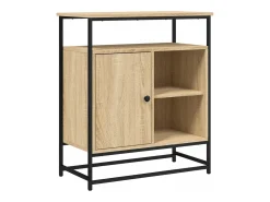 Aparador de madera de ingeniería roble Sonoma 69x35x80 cm