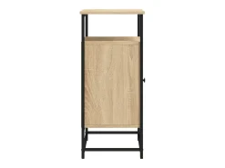 Aparador de madera de ingeniería roble Sonoma 69x35x80 cm