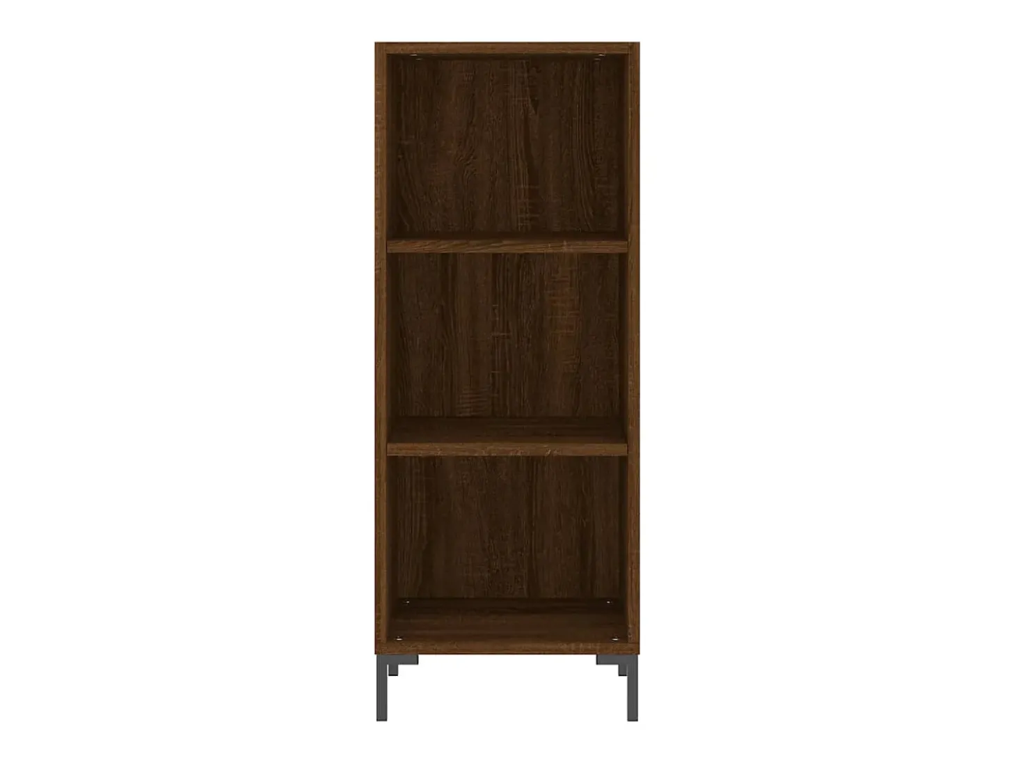 Aparador de madera de ingeniería marrón roble 34,5x32,5x90 cm