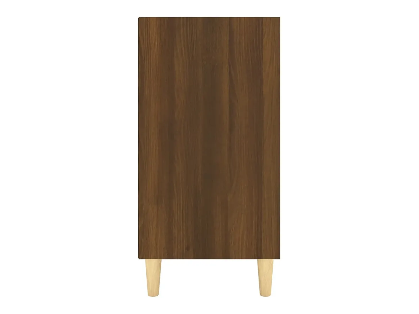 Aparador de madera de ingeniería marrón roble 103,5x35x70 cm