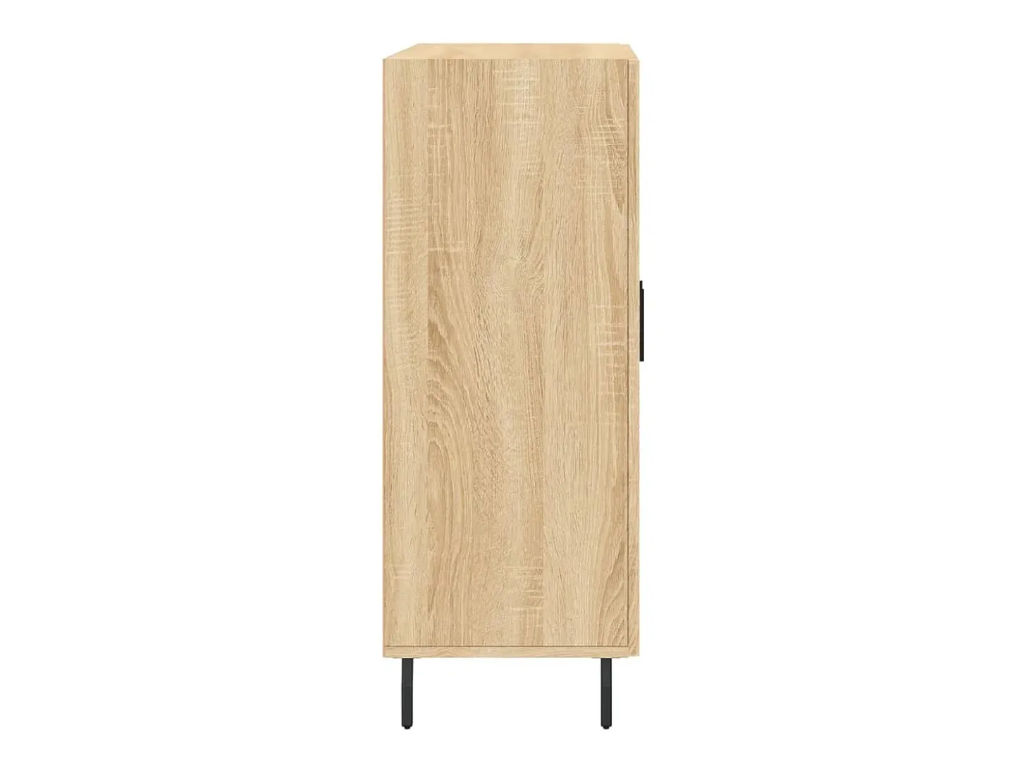 Aparador de madera de ingeniería roble Sonoma 69,5x34x90 cm