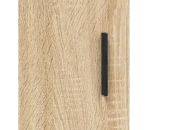 Aparador de madera de ingeniería roble Sonoma 69,5x34x90 cm