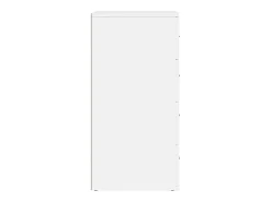 Aparador de madera de ingeniería blanco 60x39x80 cm
