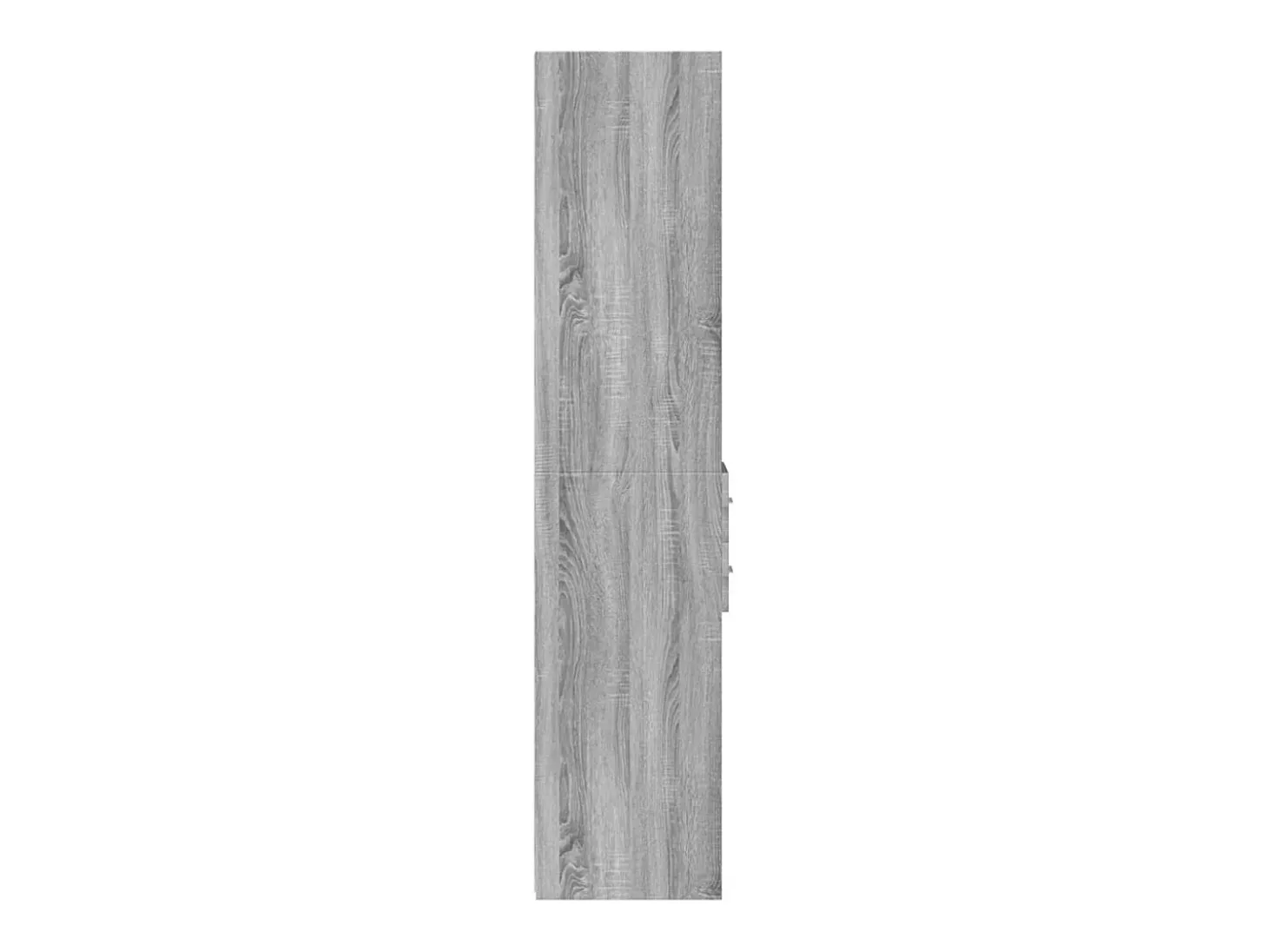 Aparador de madera de ingeniería gris Sonoma 30x42,5x185 cm