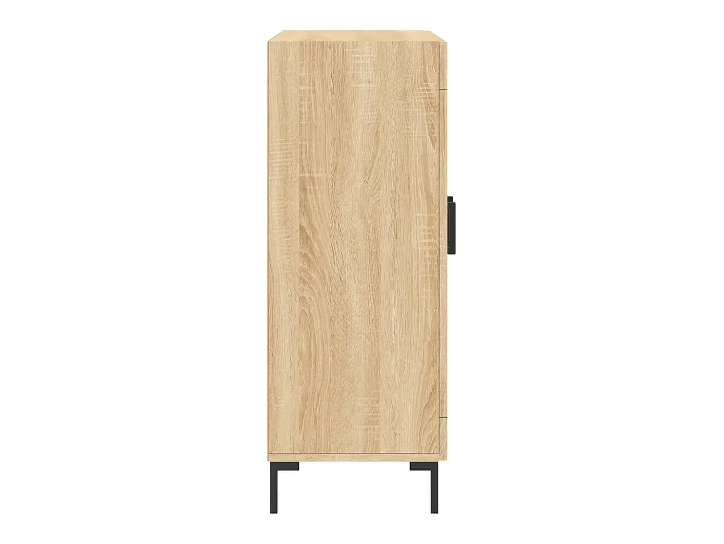 Aparador de madera de ingeniería roble Sonoma 69,5x34x90 cm