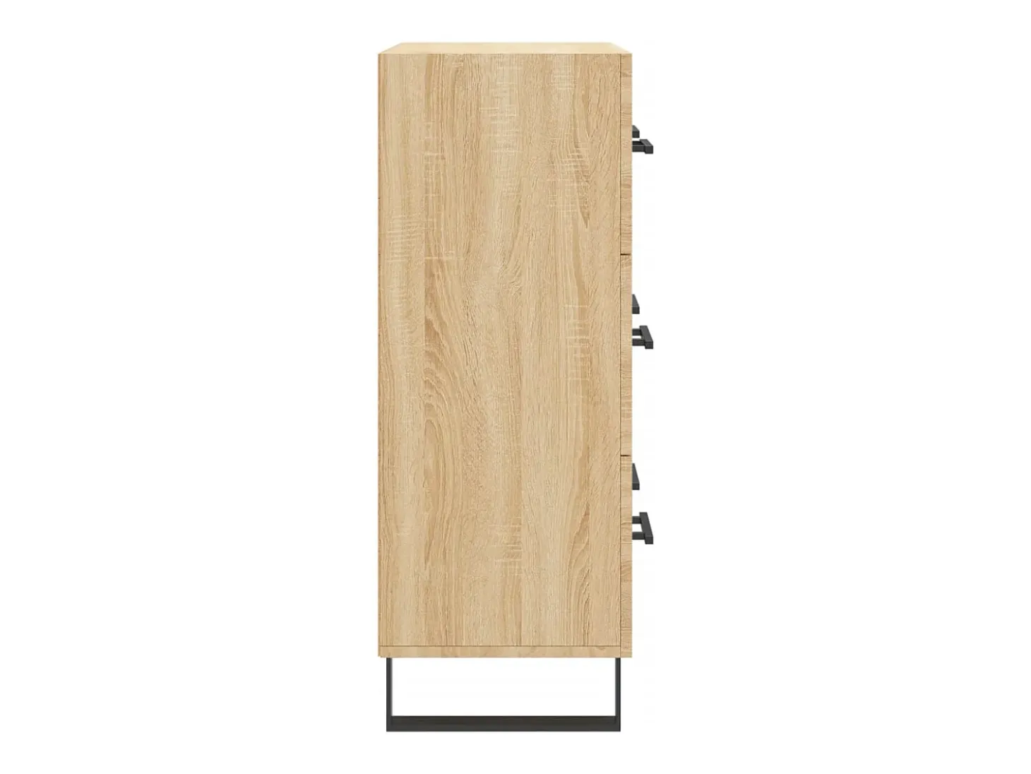 Aparador de madera de ingeniería roble Sonoma 69,5x34x90 cm