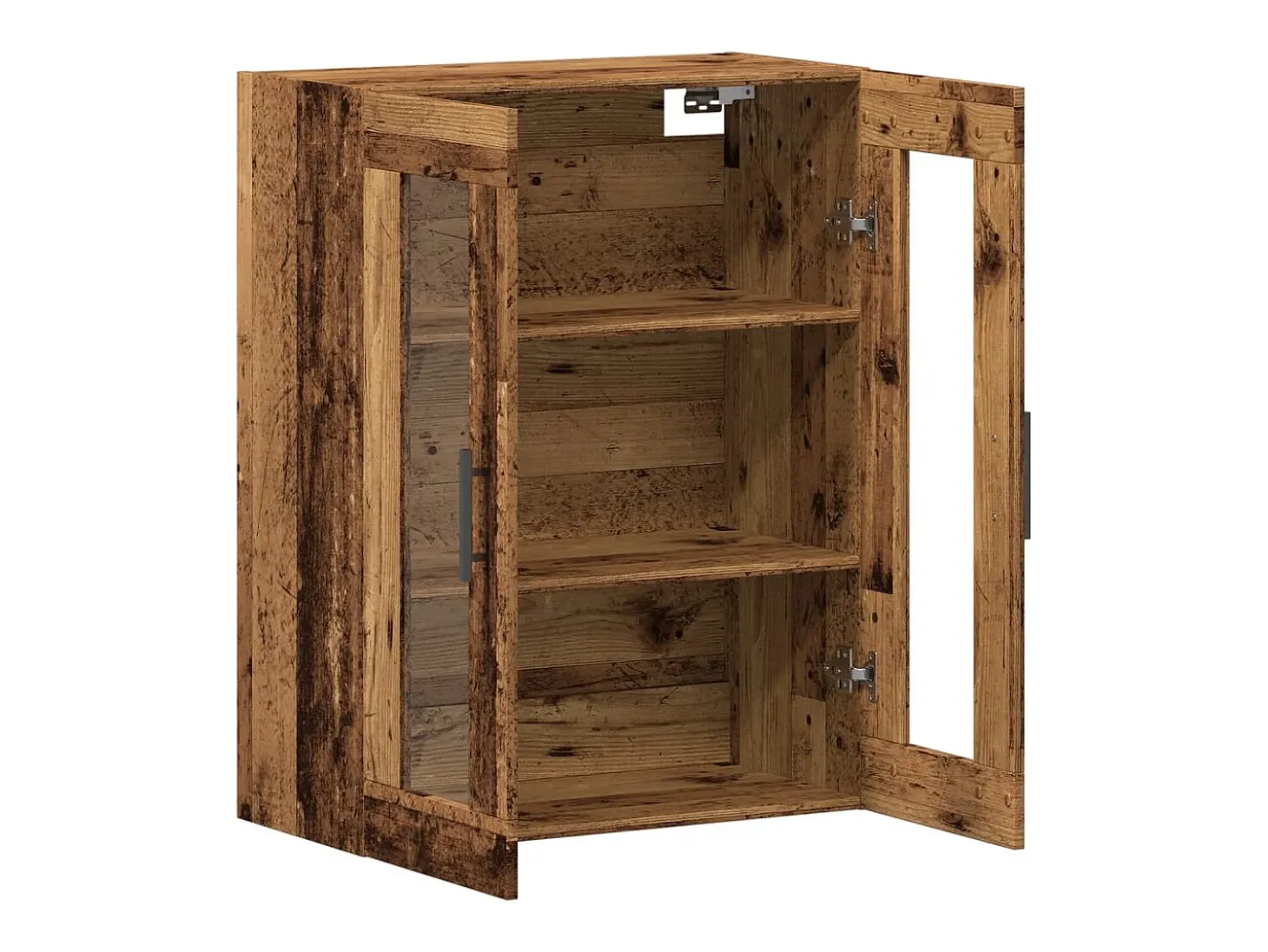 Aparador de madera de ingeniería envejecida 69,5x34x90 cm