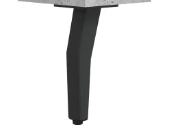Aparador de madera de ingeniería gris hormigón 34,5x32,5x90 cm