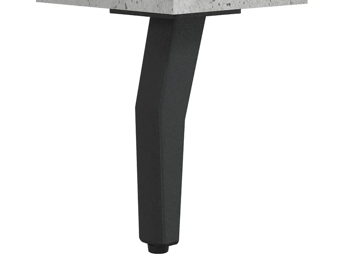 Aparador de madera de ingeniería gris hormigón 34,5x32,5x90 cm