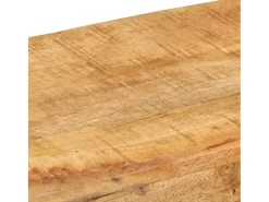 Aparador de madera de mango maciza 60x30x76 cm