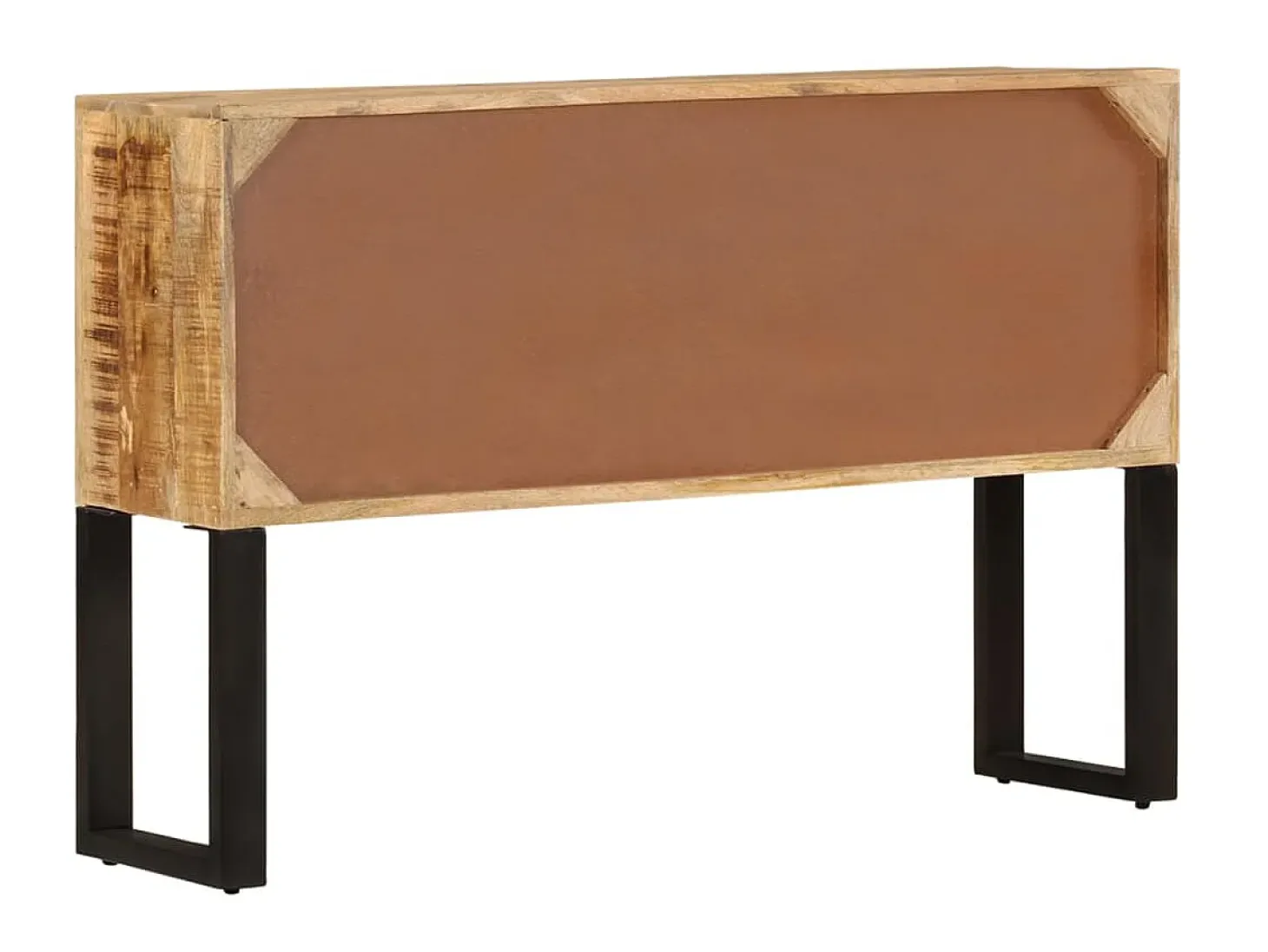 Aparador de madera de mango rugosa 110x30x74 cm ES50731