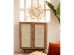 Aparador de madera maciza roble oscuro - FRIDA - DECOWOOD