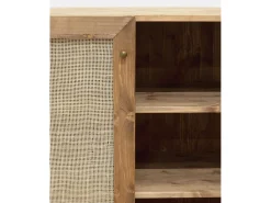 Aparador de madera maciza roble oscuro - FRIDA - DECOWOOD