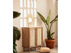 Aparador de madera maciza roble oscuro - FRIDA - DECOWOOD