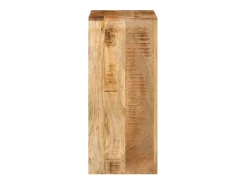 Aparador de madera maciza de mango 55x33x75 cm