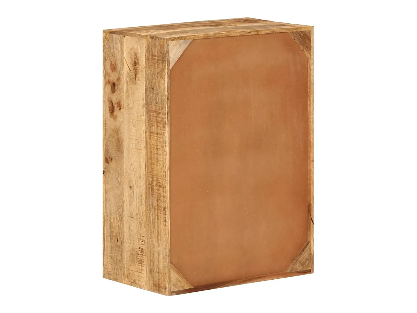 Aparador de madera maciza de mango 55x33x75 cm