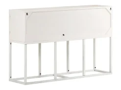 Aparador de madera maciza de mango 115x30x76 cm