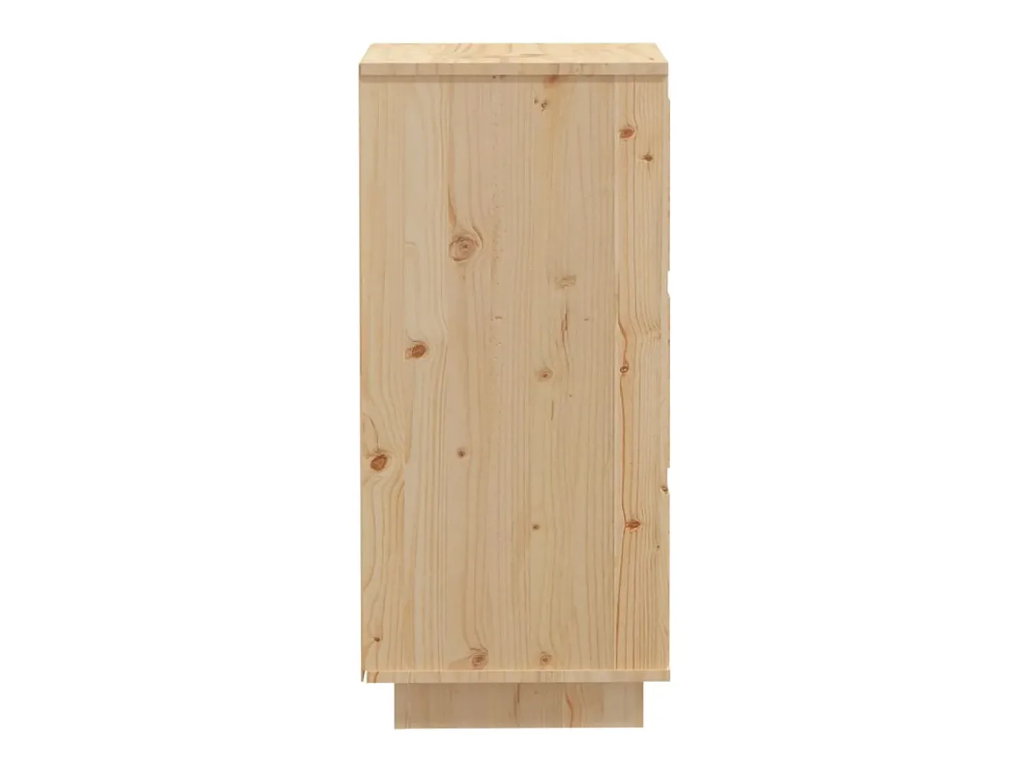Aparador de madera maciza de pino 32x34x75 cm