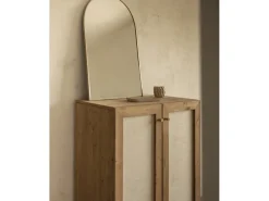 Aparador de madera maciza roble oscuro - LINEN - DECOWOOD